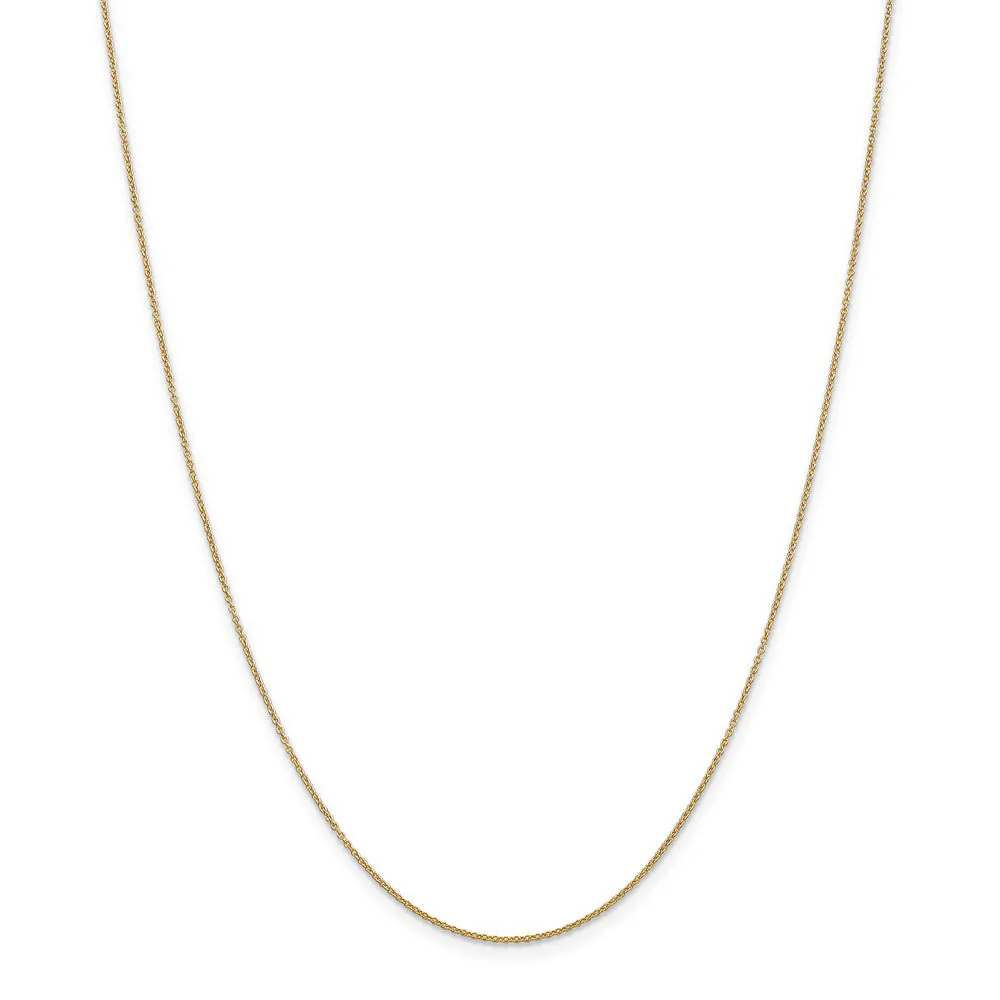 14k Gold Good Luck Horseshoe Necklace - Image 3