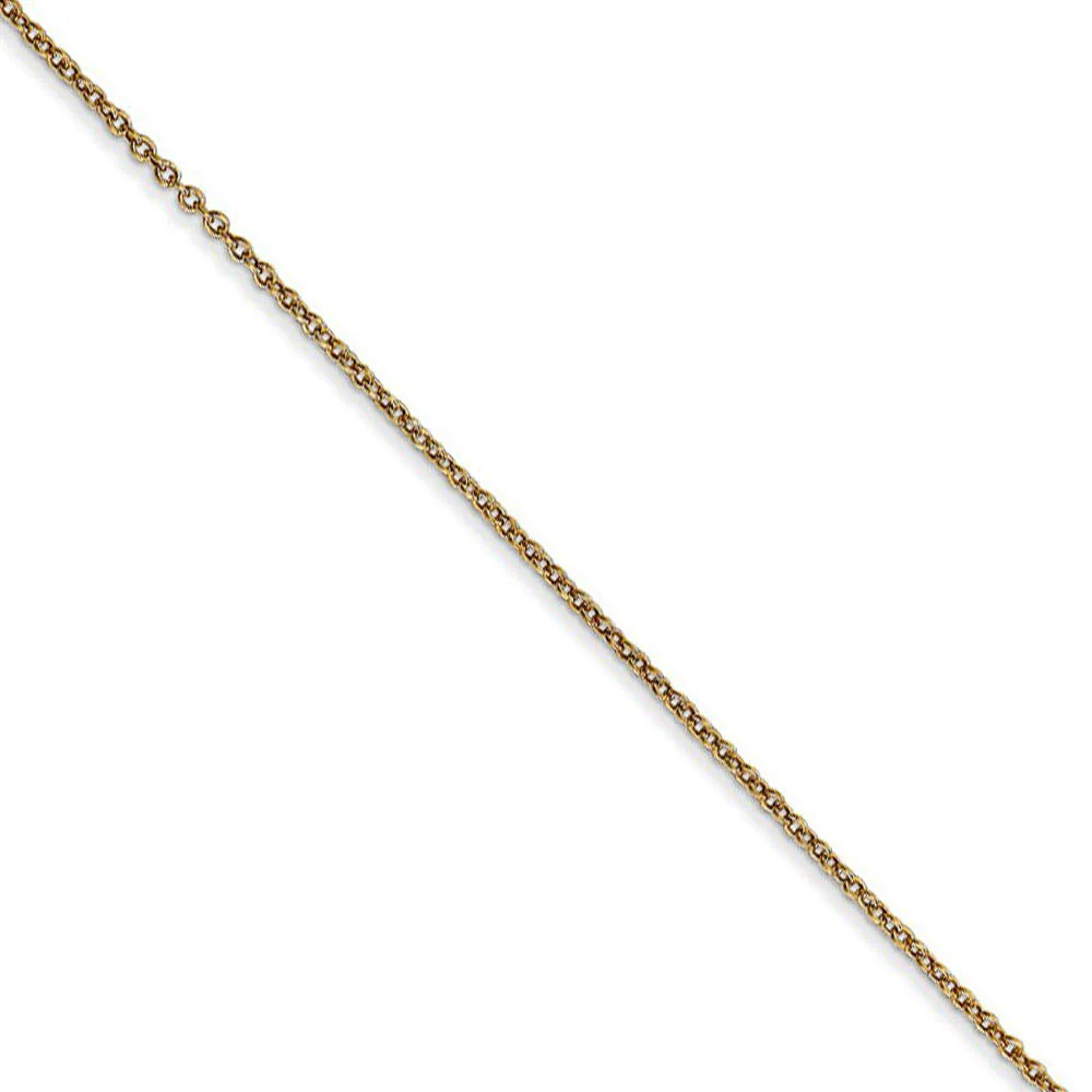 14k Gold Horse Head and Horseshoe Necklace - Image 2