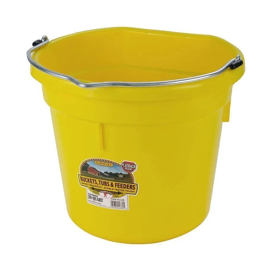 20Qt Flat Back Bucket - Image 10