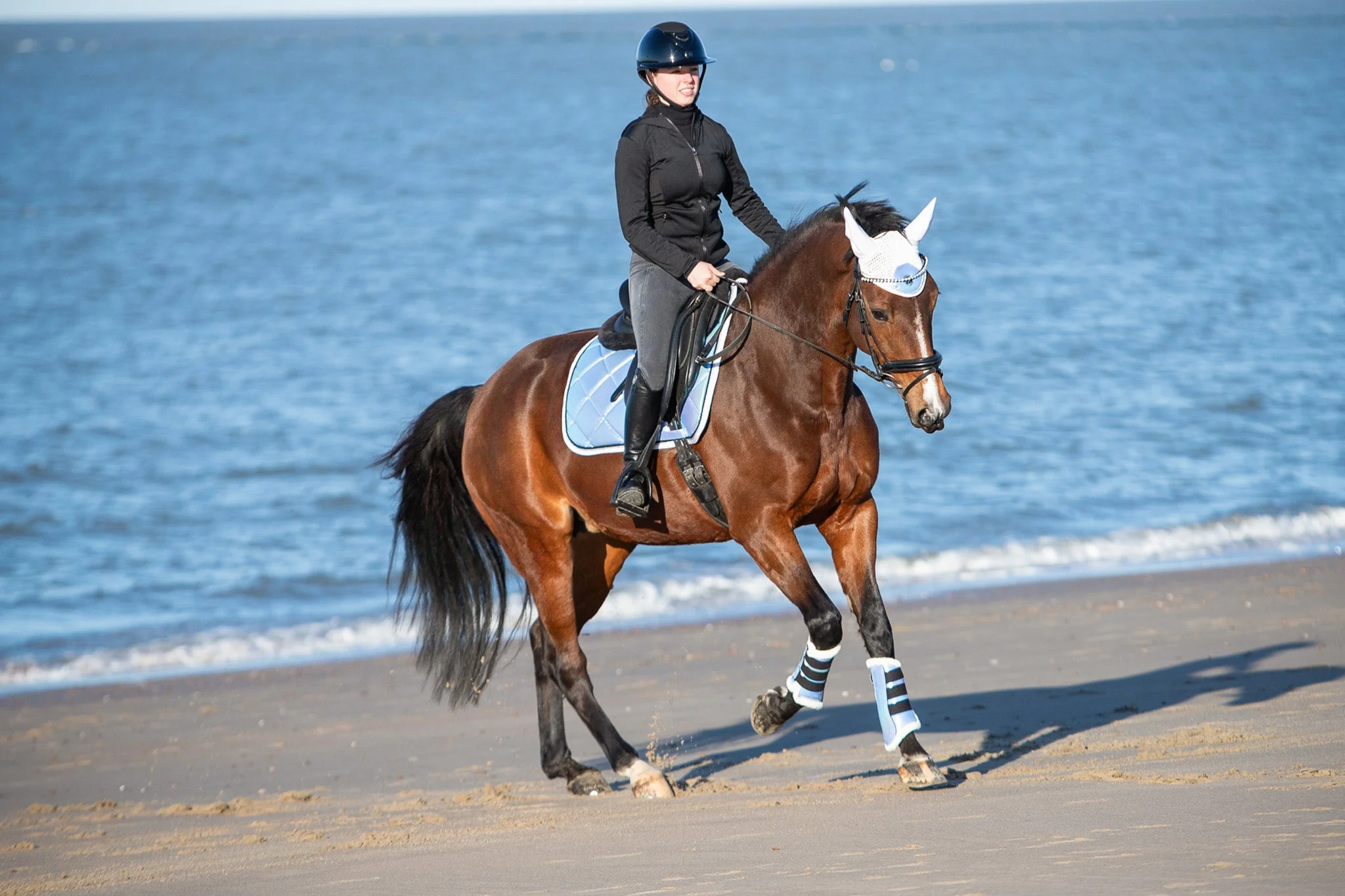 Azurine Saddle Pad Set - Image 6