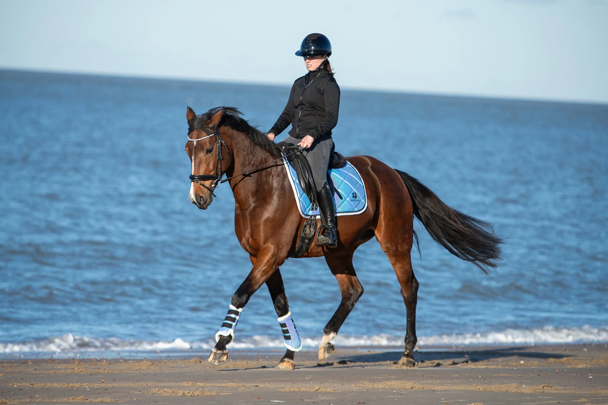 Azurine Saddle Pad Set - Image 7