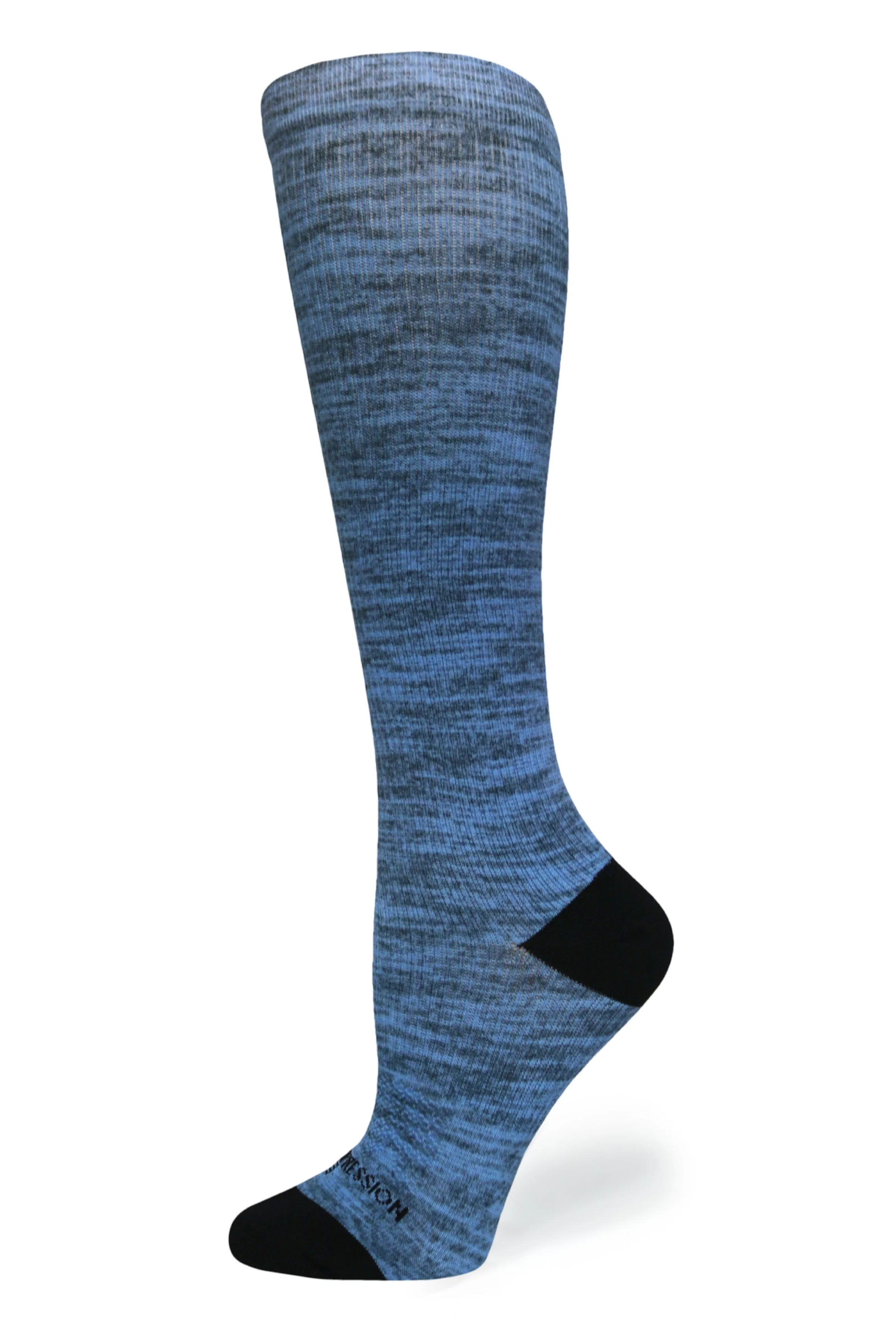 Blue Heather Compression Socks - Image 7