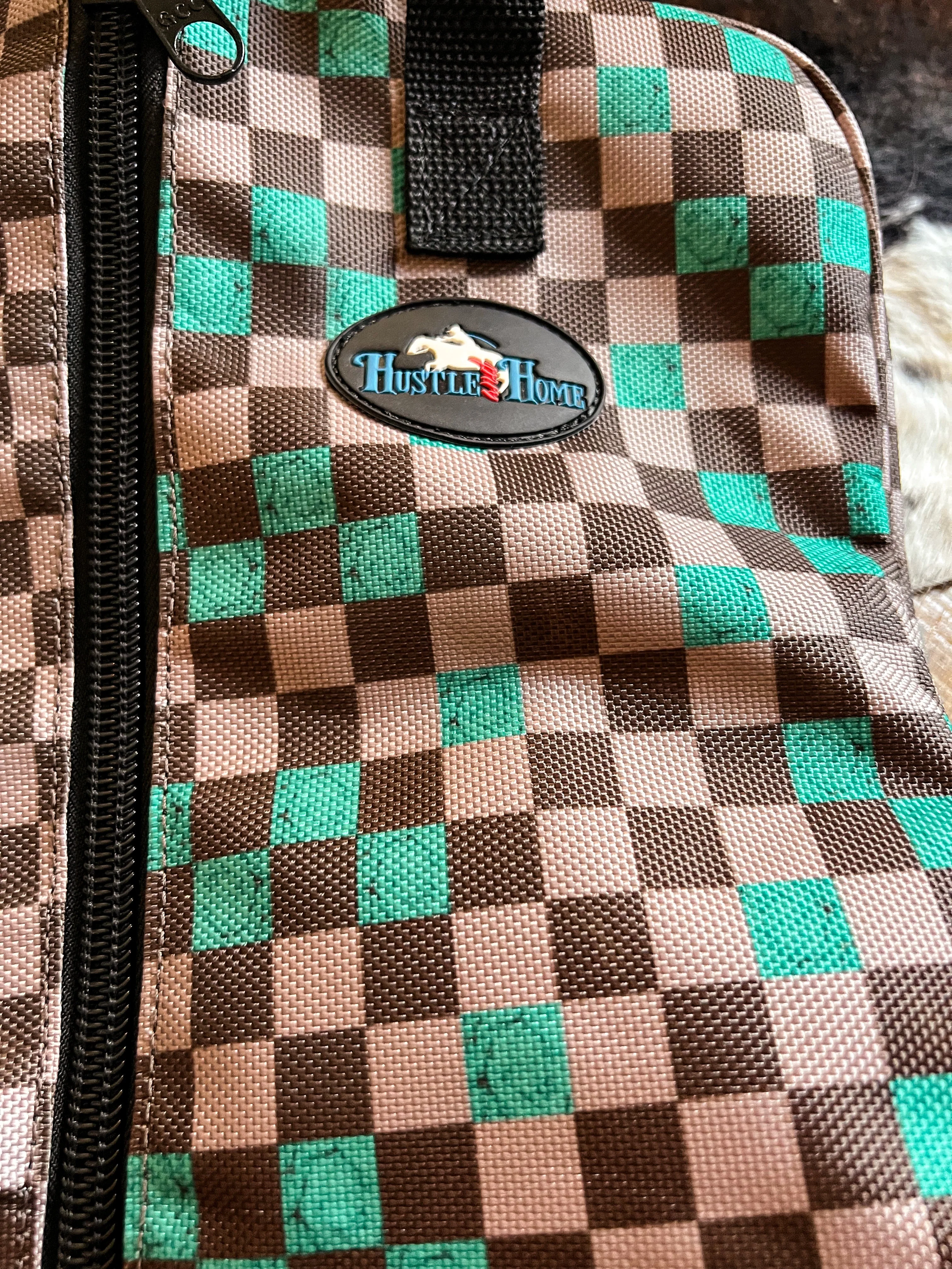 Checks Out Luxury Tack Bag - Image 2