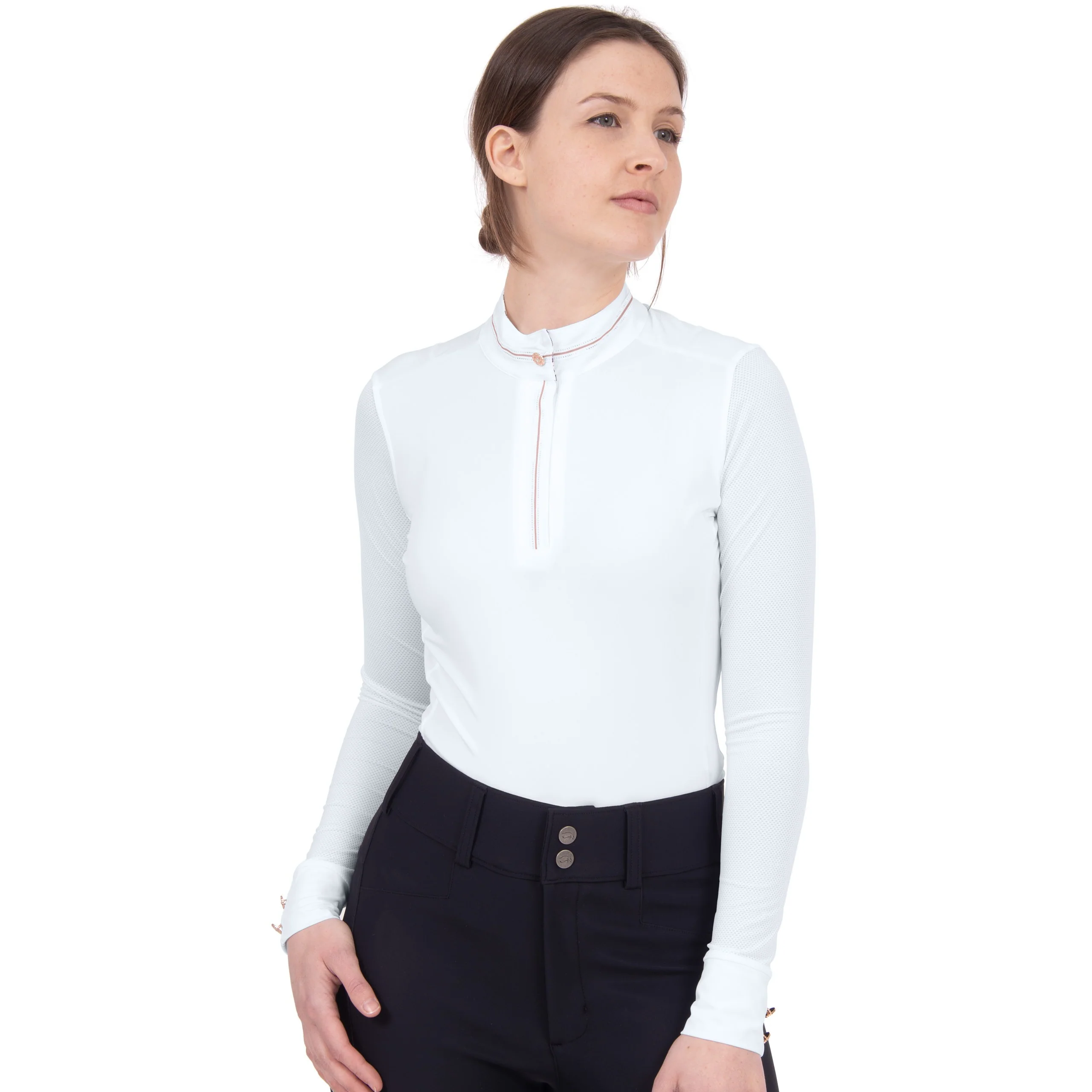 Chestnut Bay Caliente Liberty Long Sleeve Schooling Shirt - CLEARANCE - Image 2