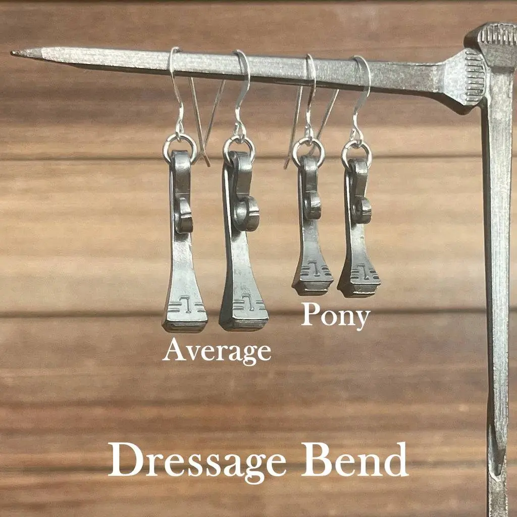 Classic Horseshoe Nail Earrings - Image 3