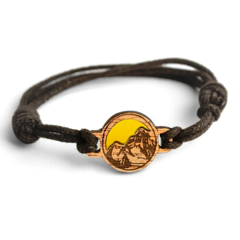 Clear Resin Mountain Bracelet - Image 2