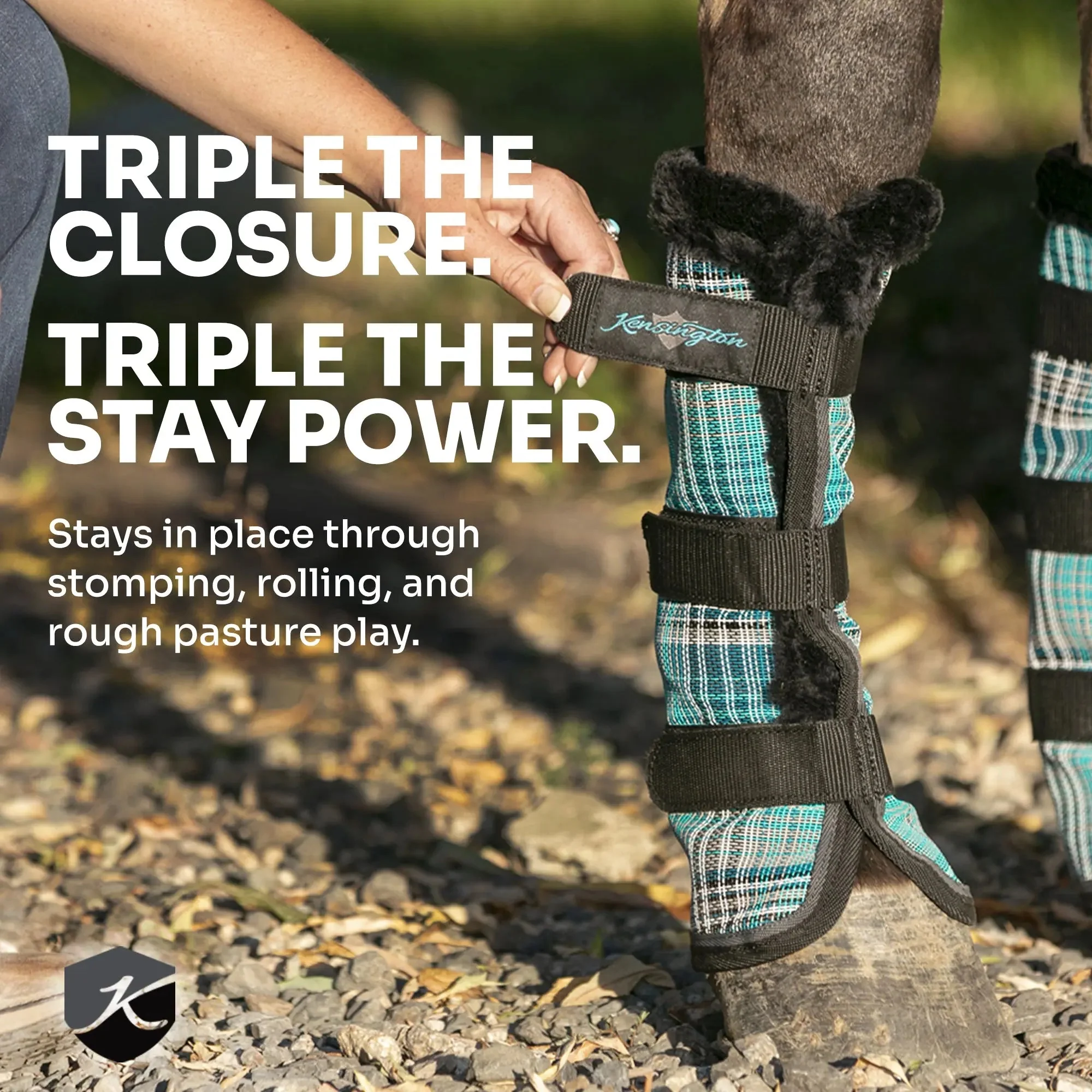 Draft Fly Boots with Fleece - Pair - Image 11