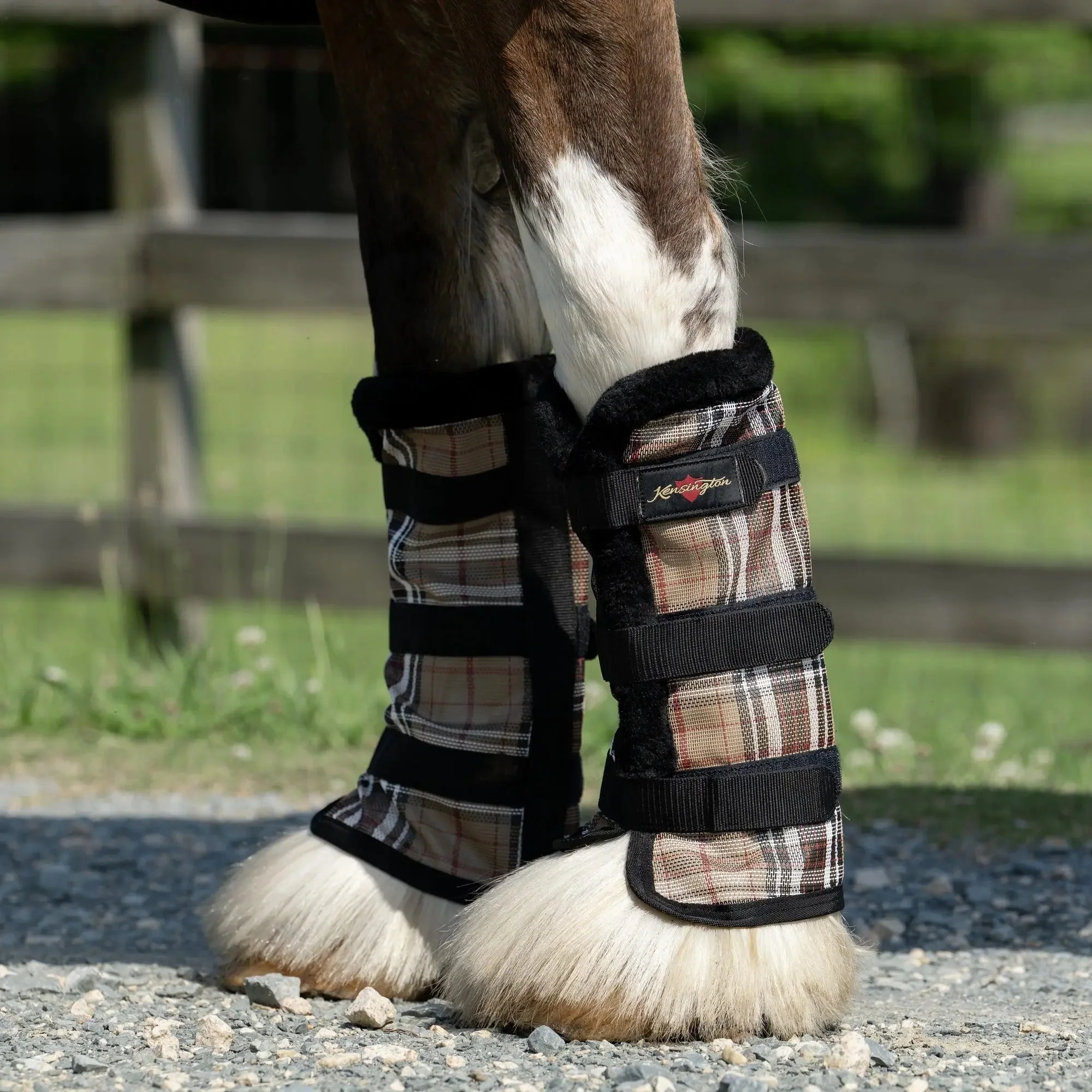 Draft Fly Boots with Fleece - Pair - Image 4