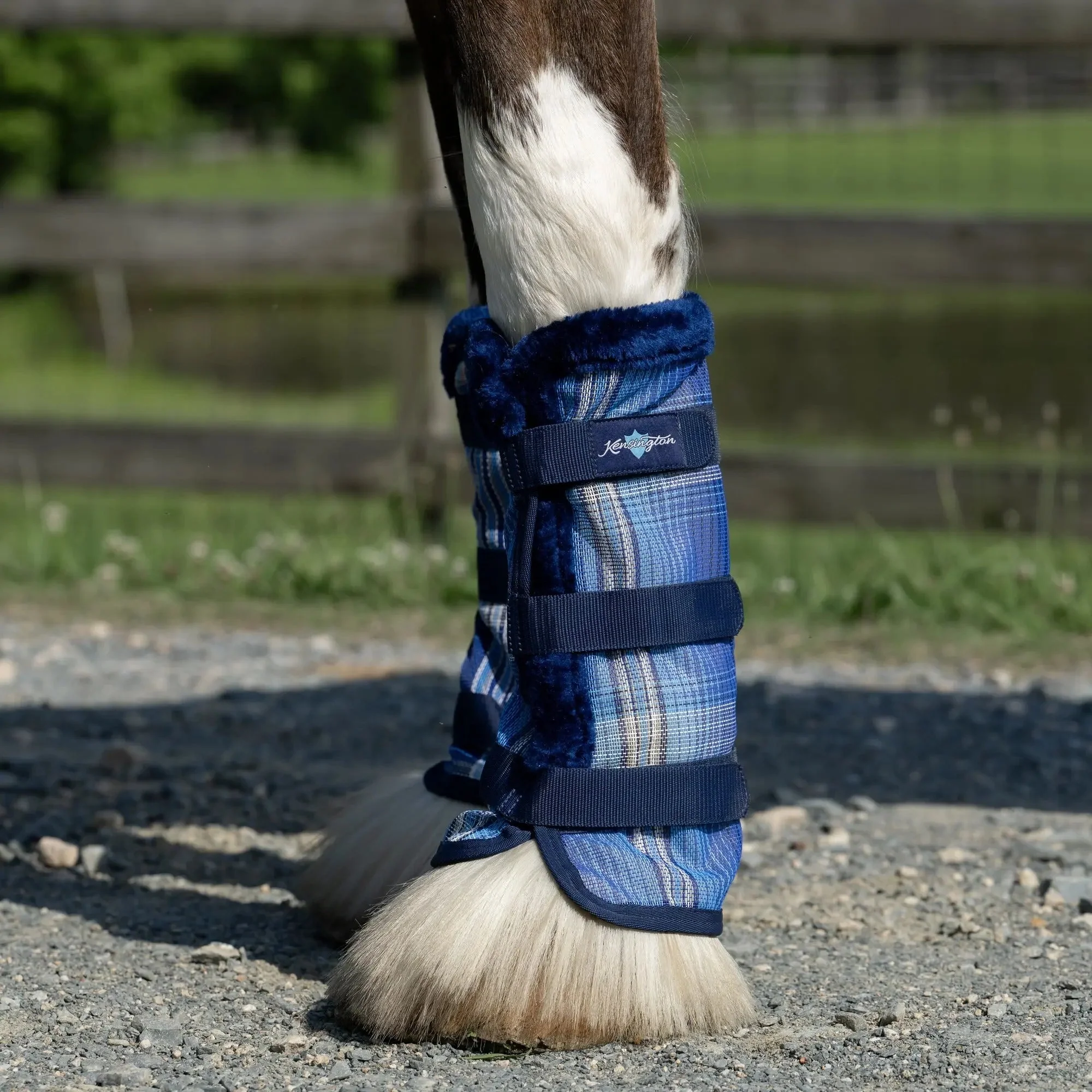 Draft Fly Boots with Fleece - Pair - Image 6