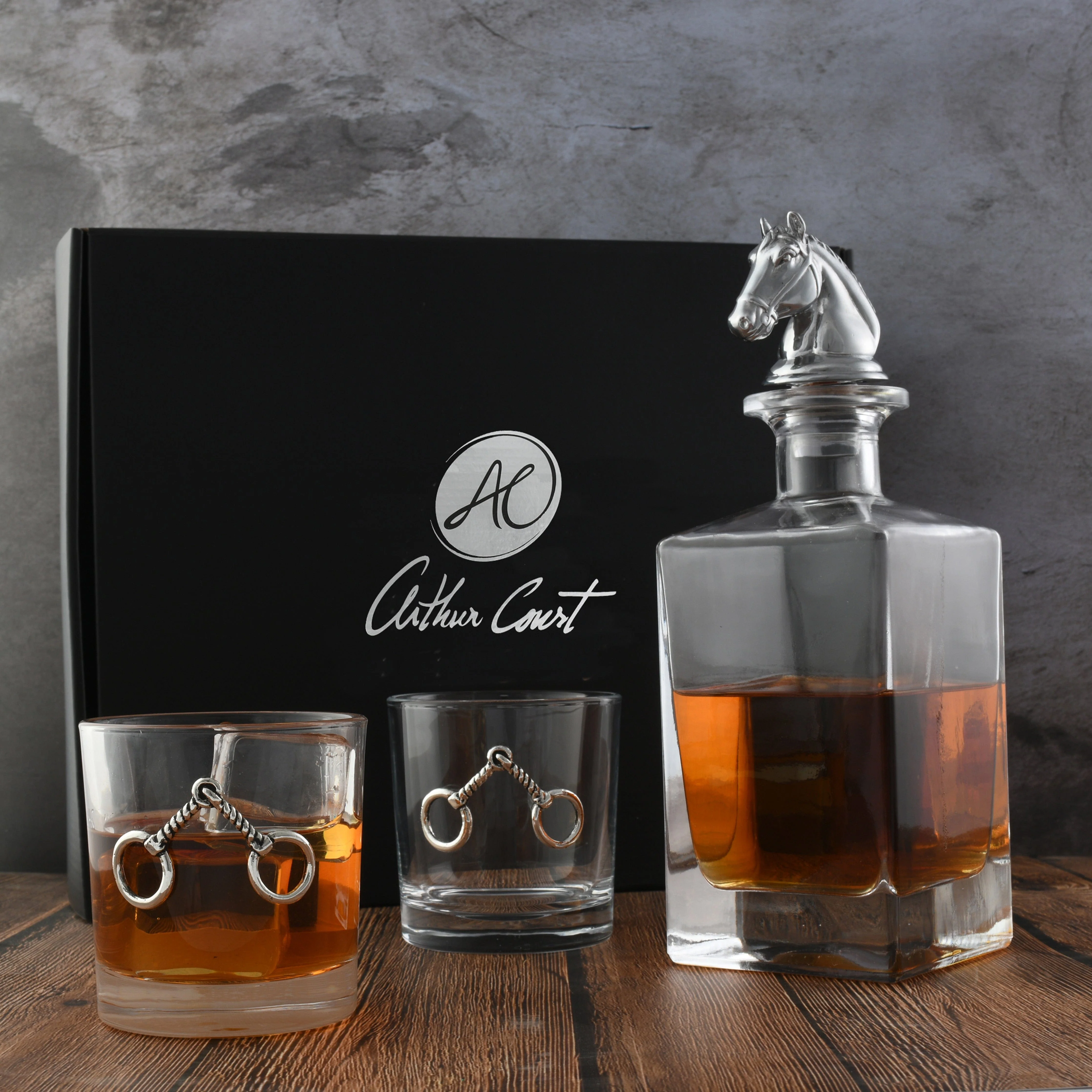 Equestrian Decanter Set with Glasses - Image 17