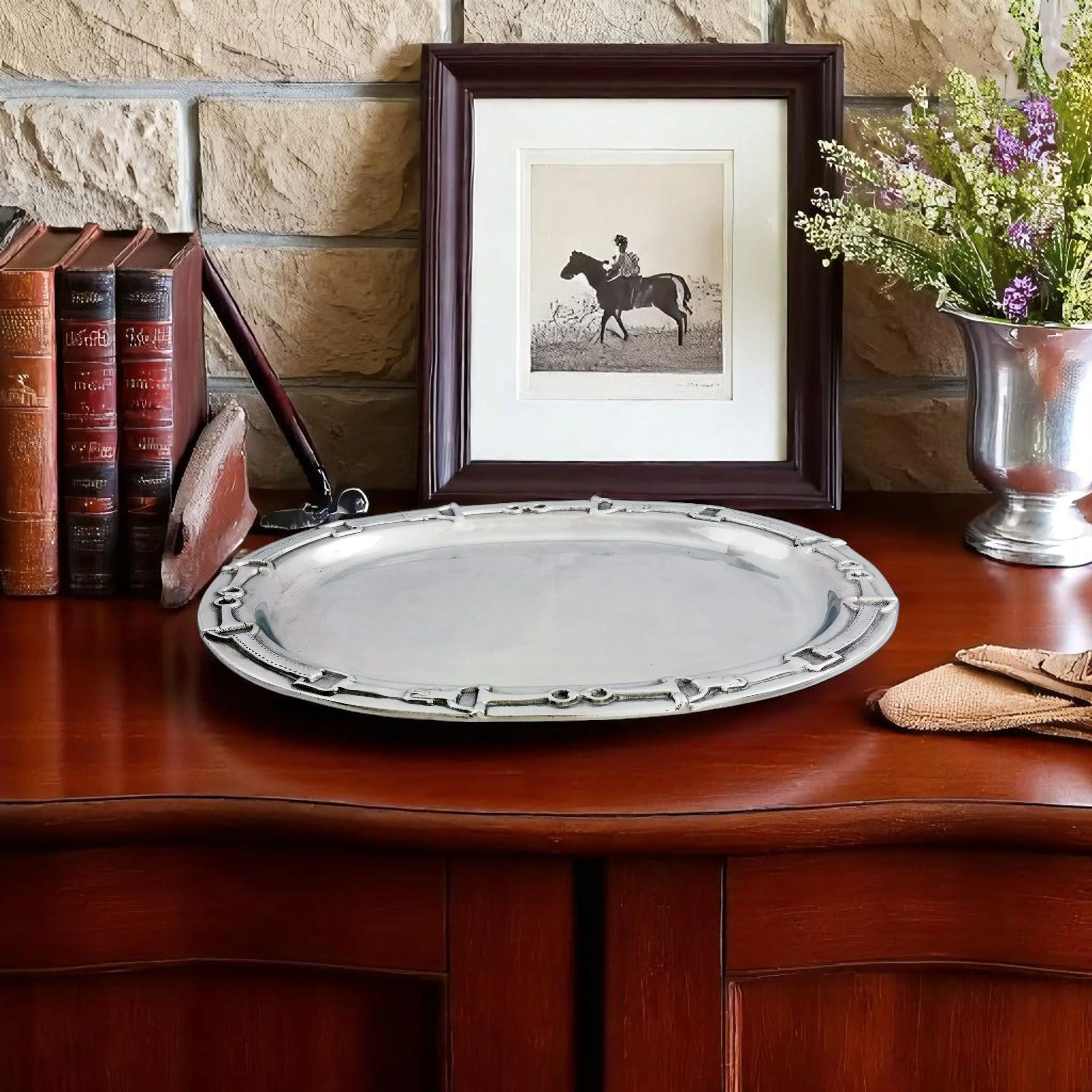 Equestrian Oval Platter - Image 5