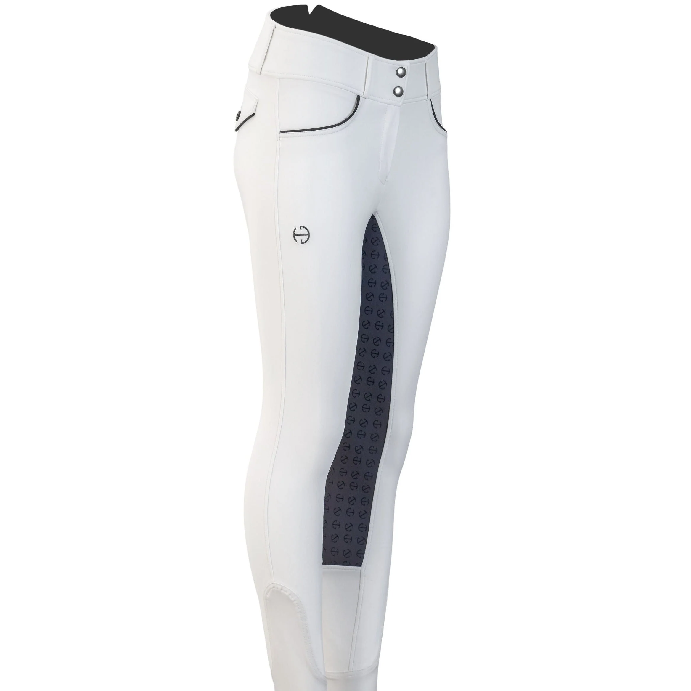Evolution - High Waisted White Competition Breeches - Image 7
