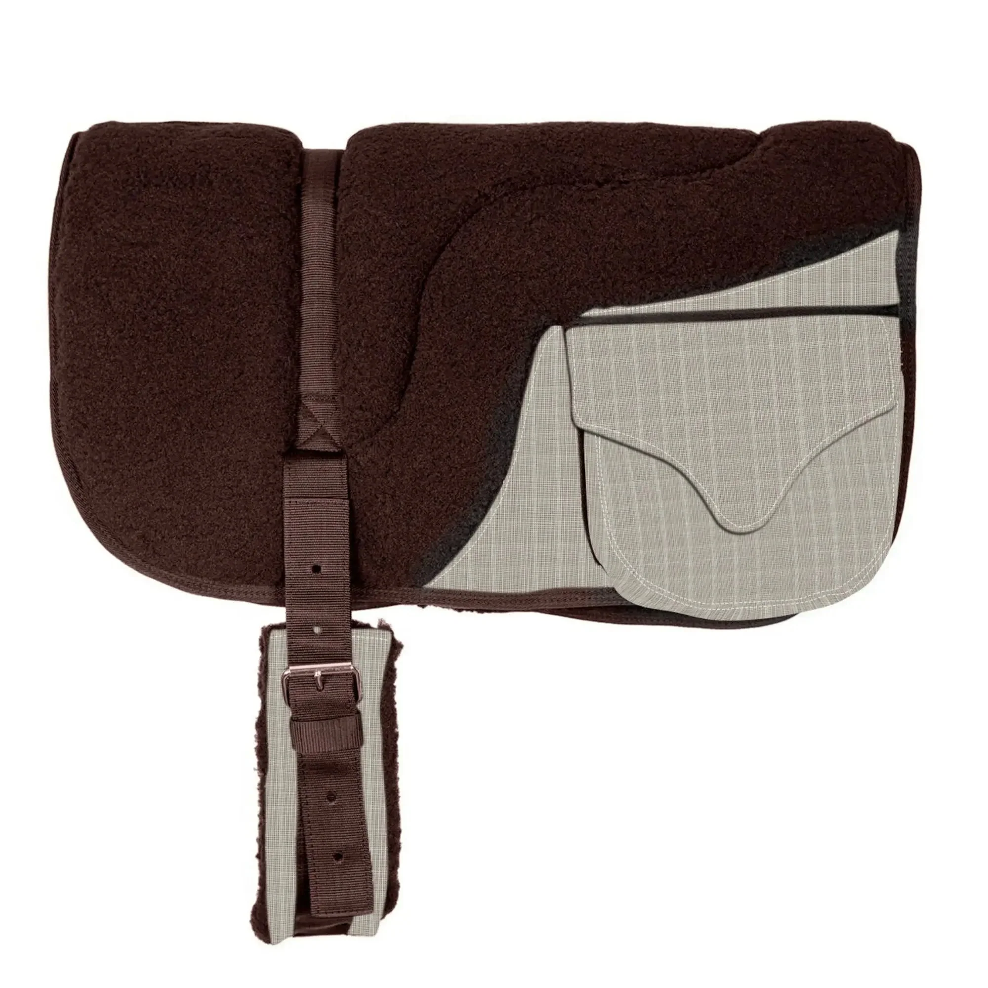 Fleece Bareback Pad with Pockets - Image 11