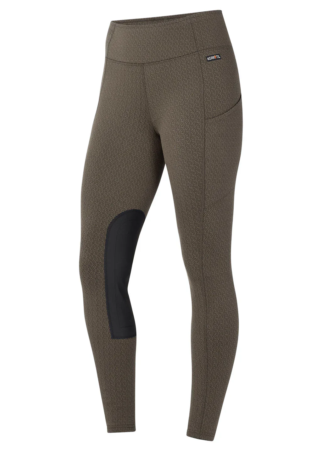 Fleece Lite Knee Patch Tights - Image 5