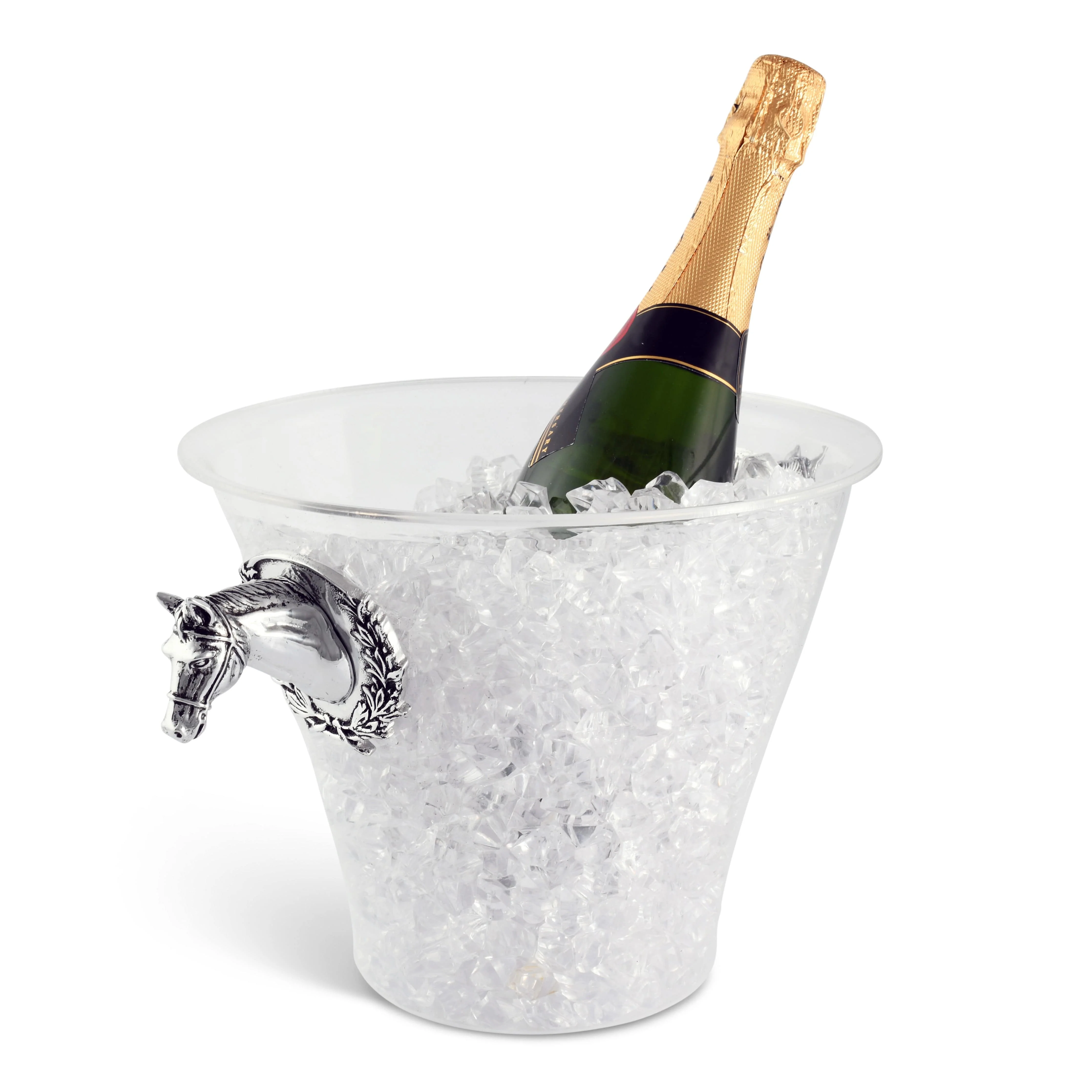 Horse Head Handle Acrylic Ice Bucket - Image 11