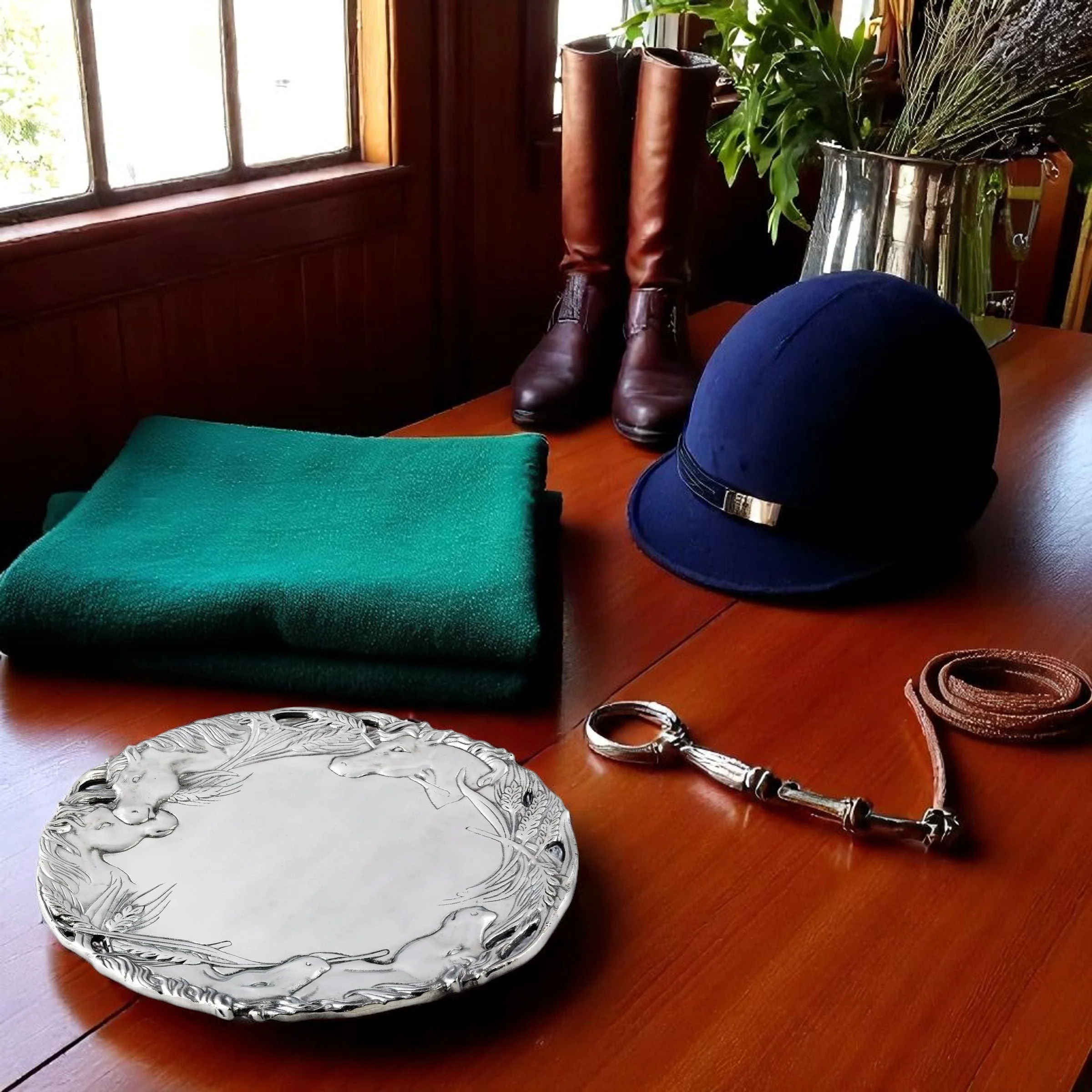 Horse Round Tray 12 - Image 3