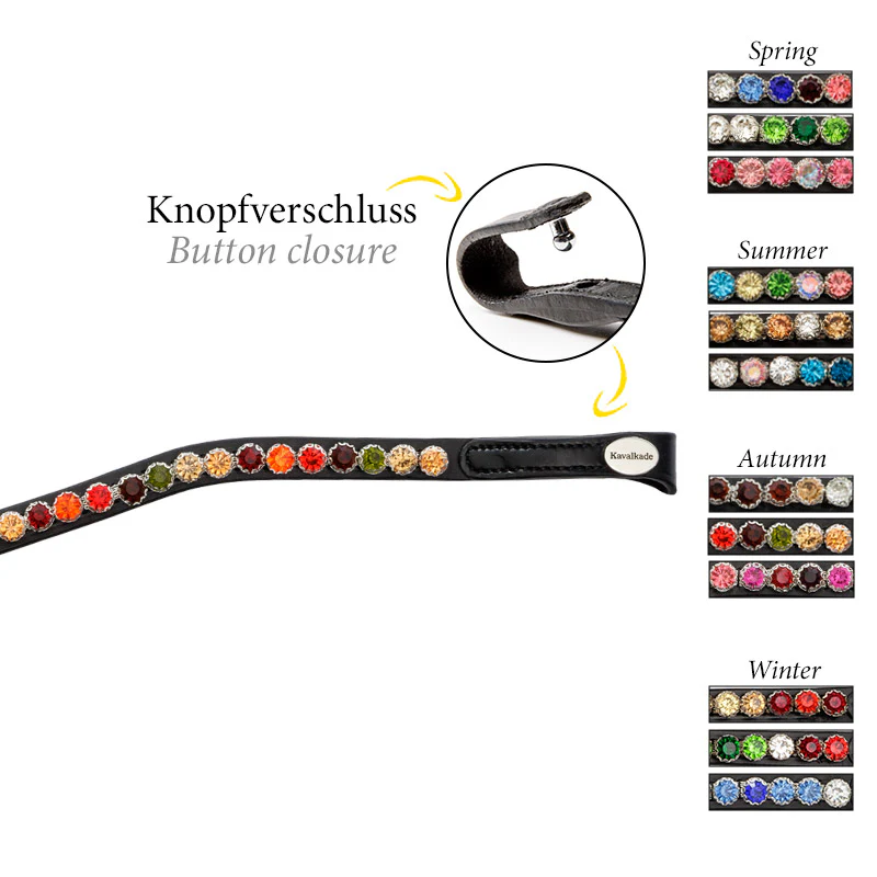 Kavalkade Winter Crystal Browband - Image 3