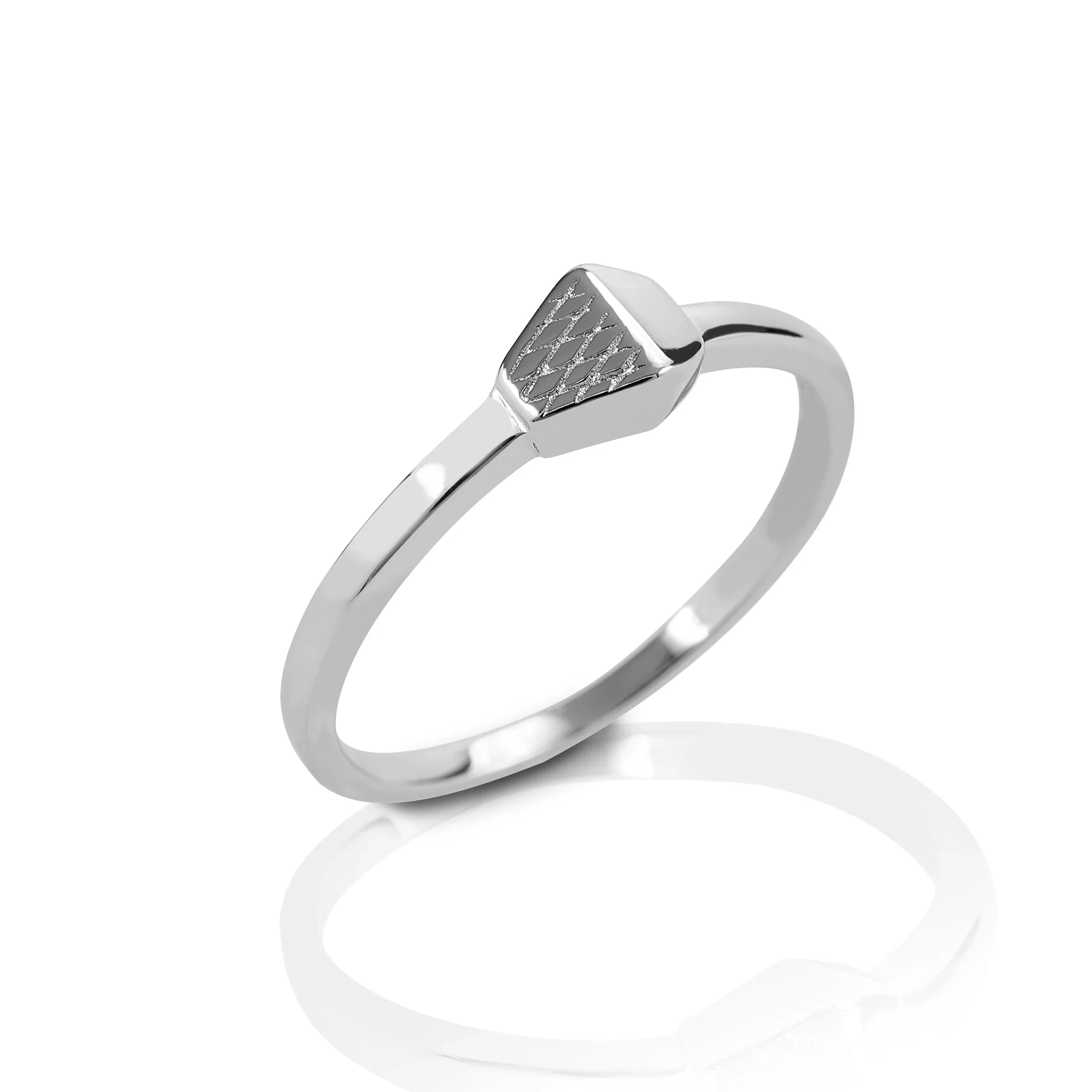 Kelly Herd Horseshoe Nail Ring