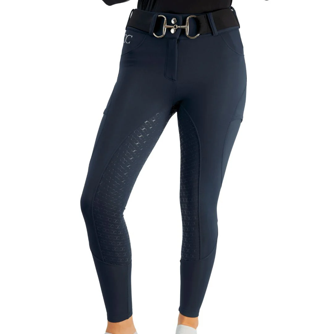 Mid-Weight Winter Full Seat Breeches - Navy