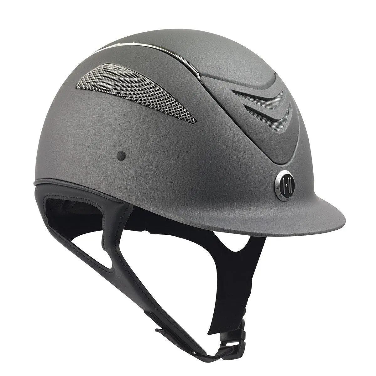 One K Defender Chrome Stripe Helmet - Image 3