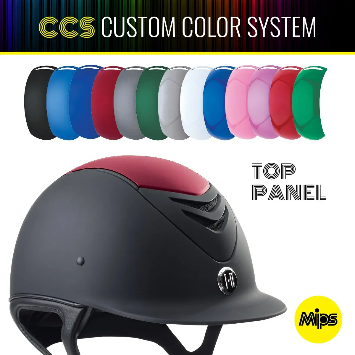 One K MIPS Helmet - CCS Designer Top Panel - Image 3