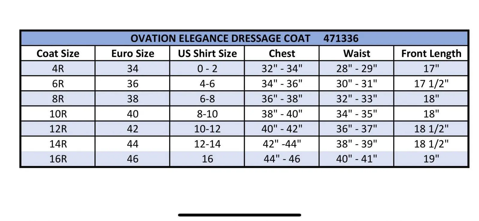 Ovation Elegance Dressage Coat - Image 6