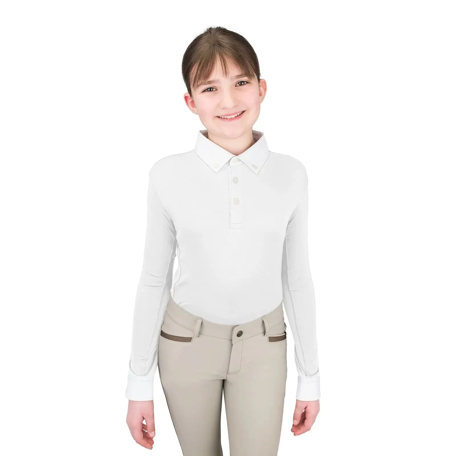 Ovation Long Sleeve Polo Show Shirt