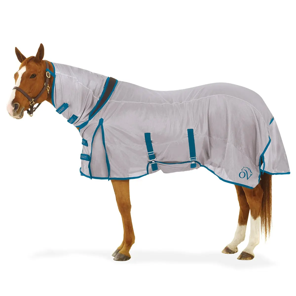 Ovation Super Fly Sheet With Attached Neck and Belly Cover - Image 9