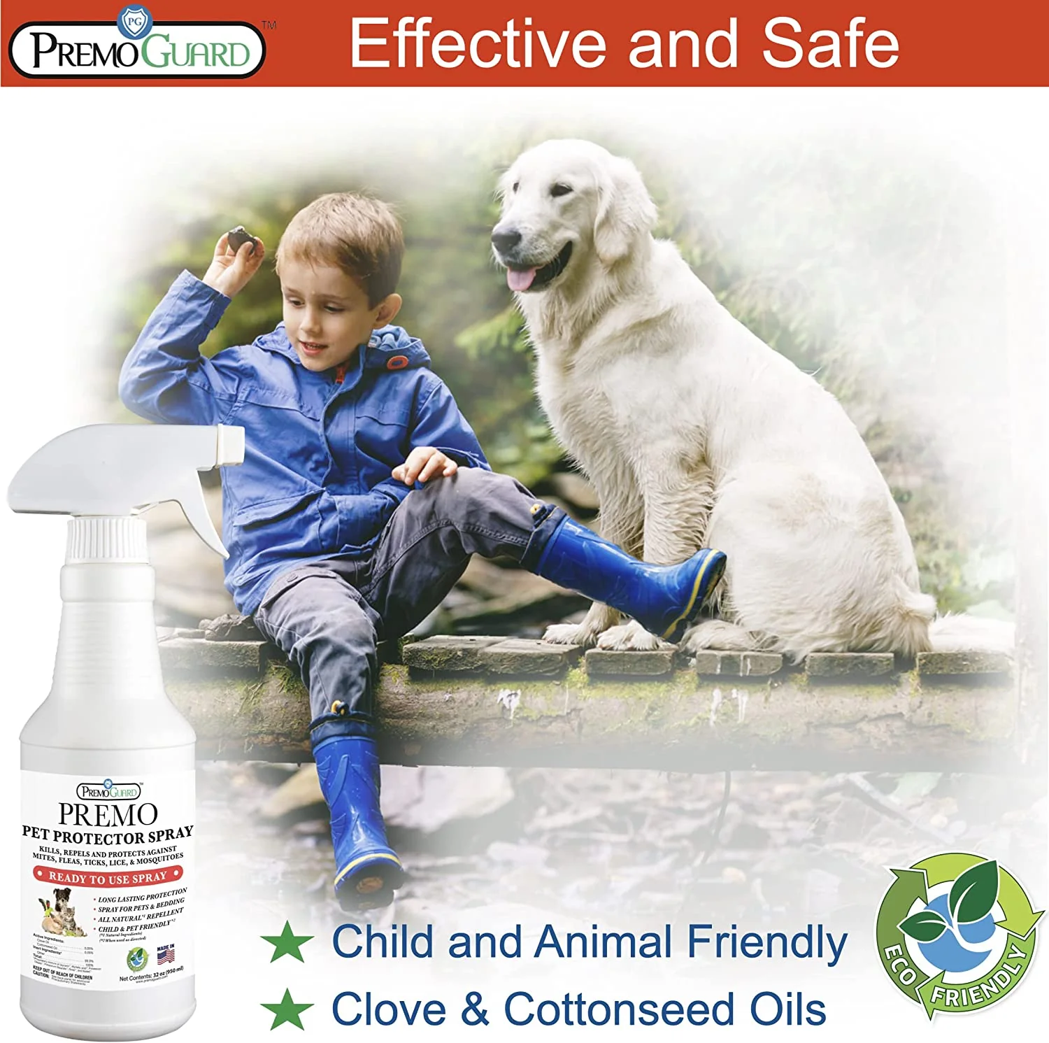 Pet Protector - Plant Based All Natural Non-Toxic - By Premo Guard - Image 5