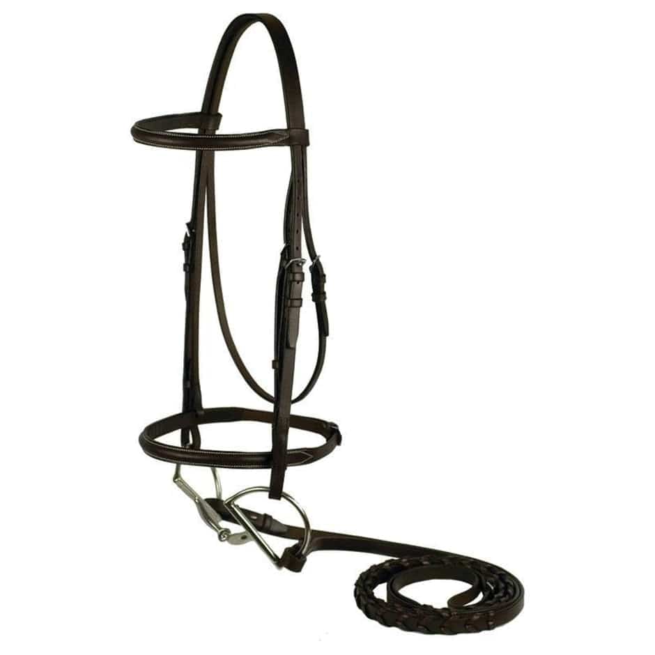 Plain Snaffle Bridle - Image 3