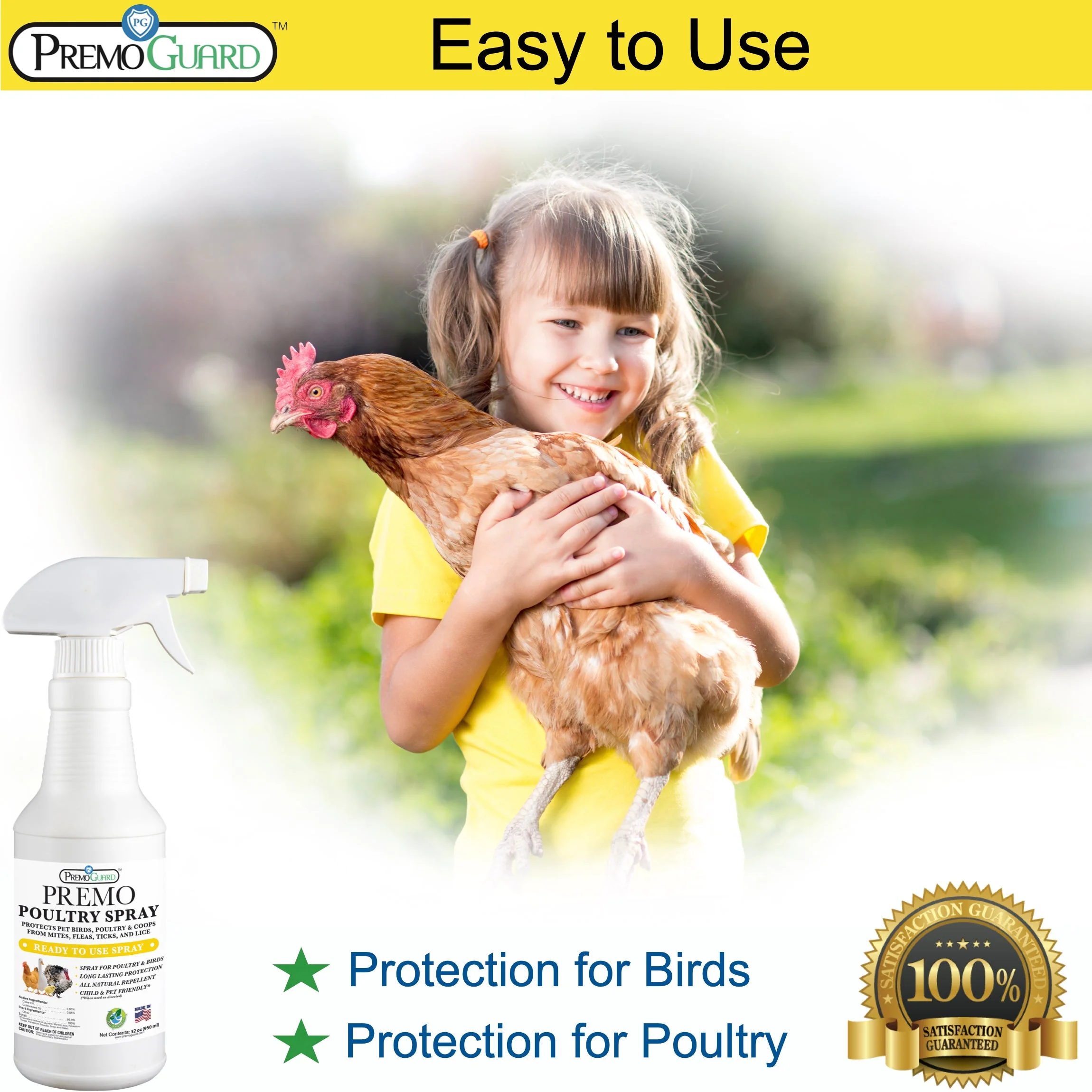 Plant Based All Natural Non-Toxic Poultry Spray - Image 5