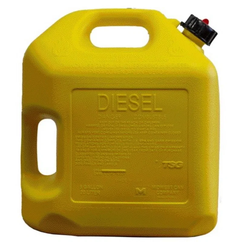 Plastic 5 gal Diesel Can - Image 2