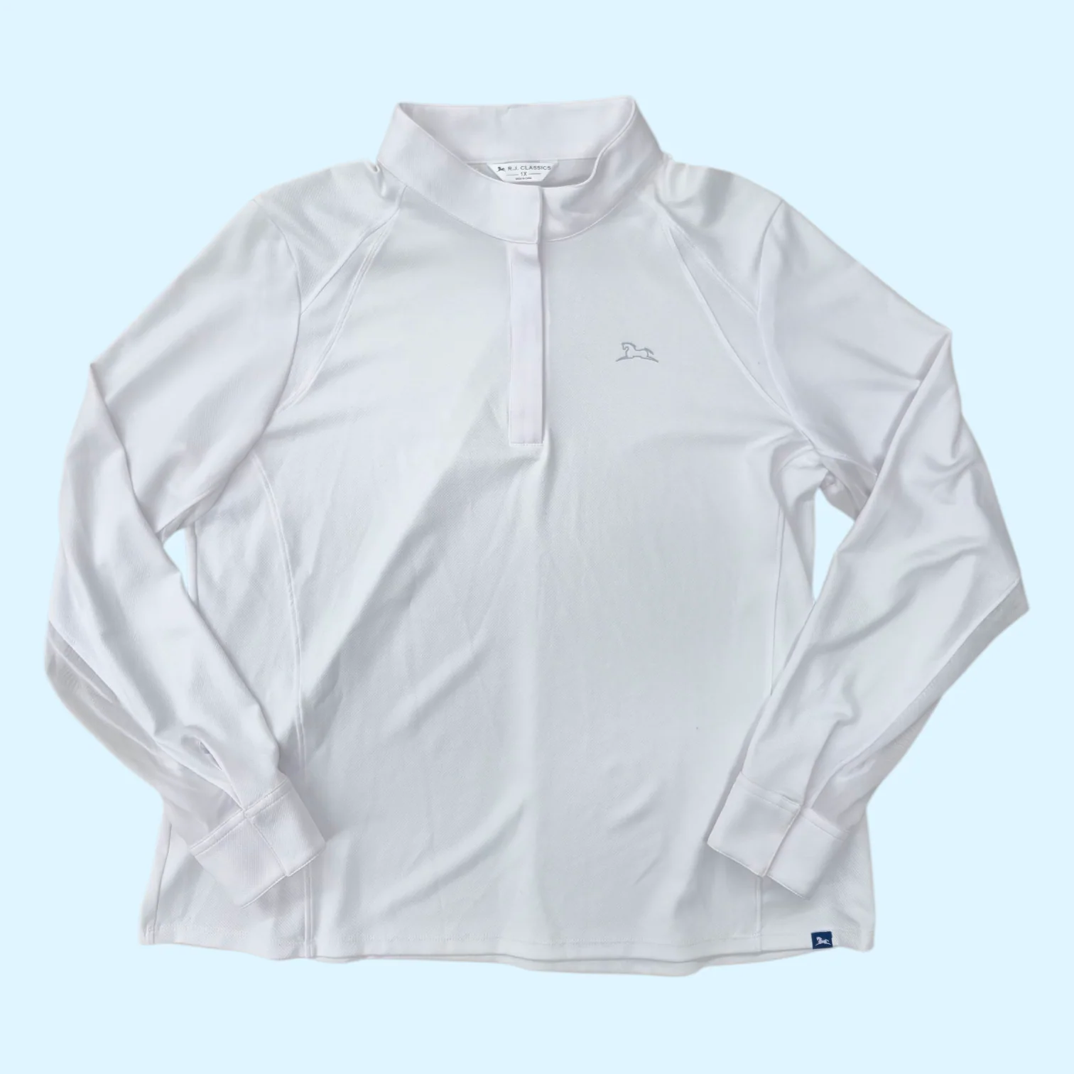 RJ Classics Ladies Plus Sophia Long Sleeve Show Shirt - 1X