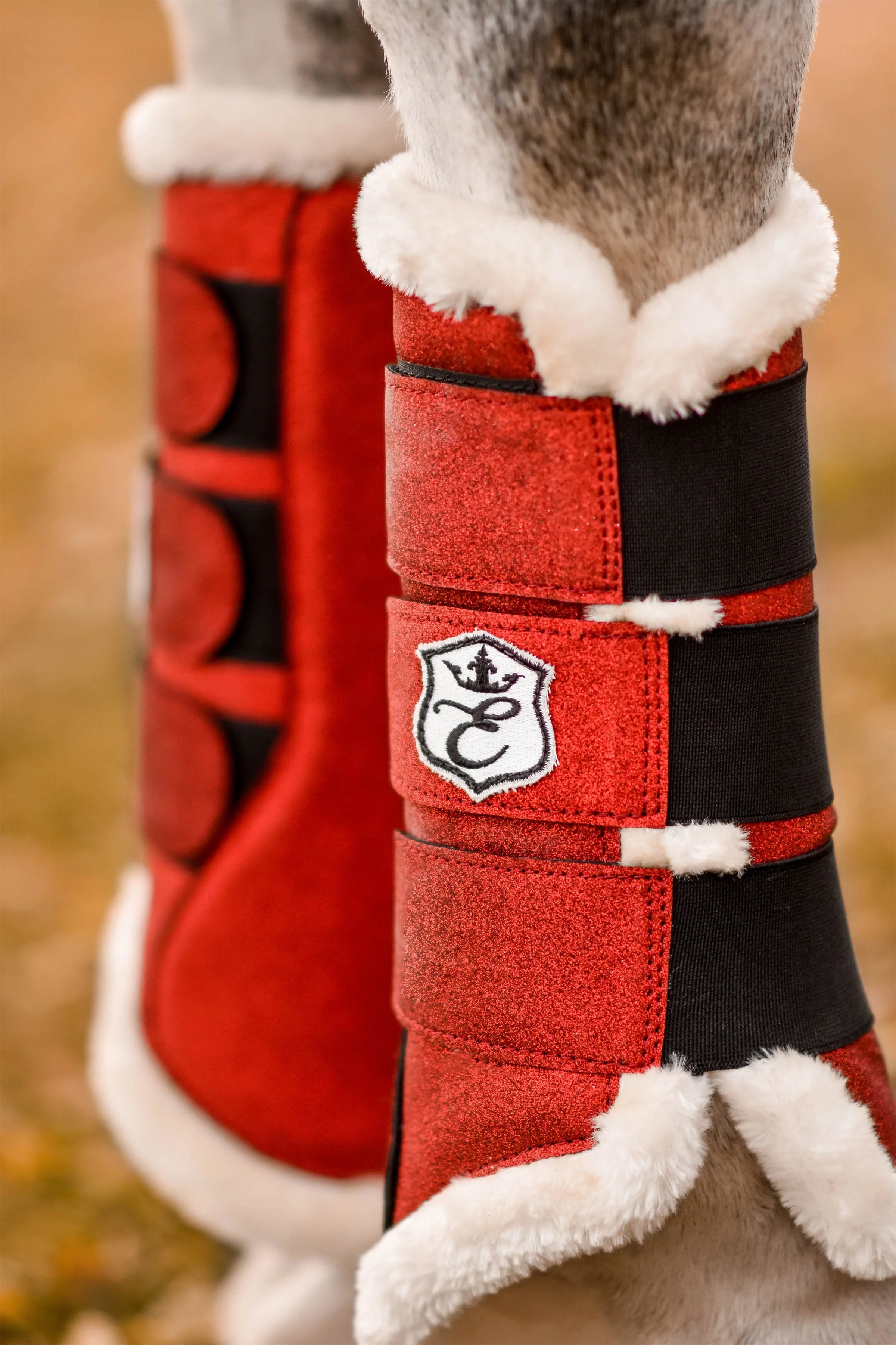 Scarlet Red Brushing Boots - Image 2