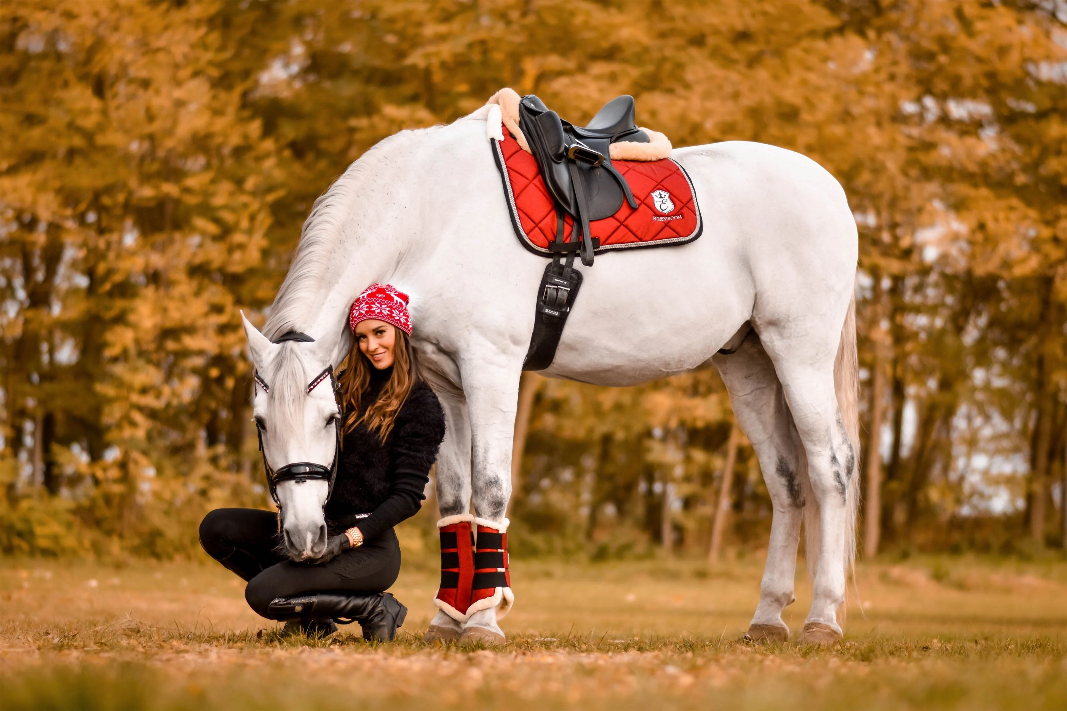 Scarlet Red Brushing Boots - Image 5