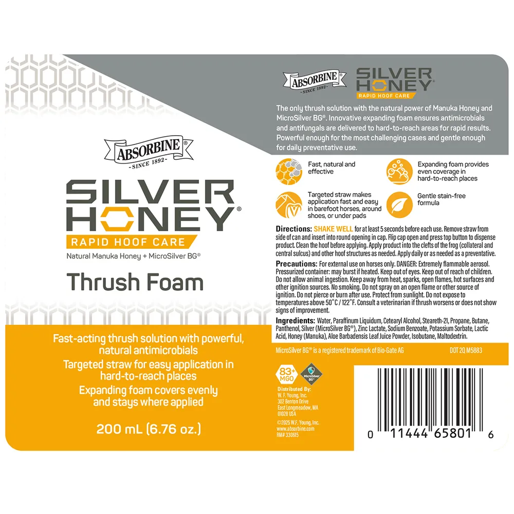 Silver Honey Thrush Foam - Image 4