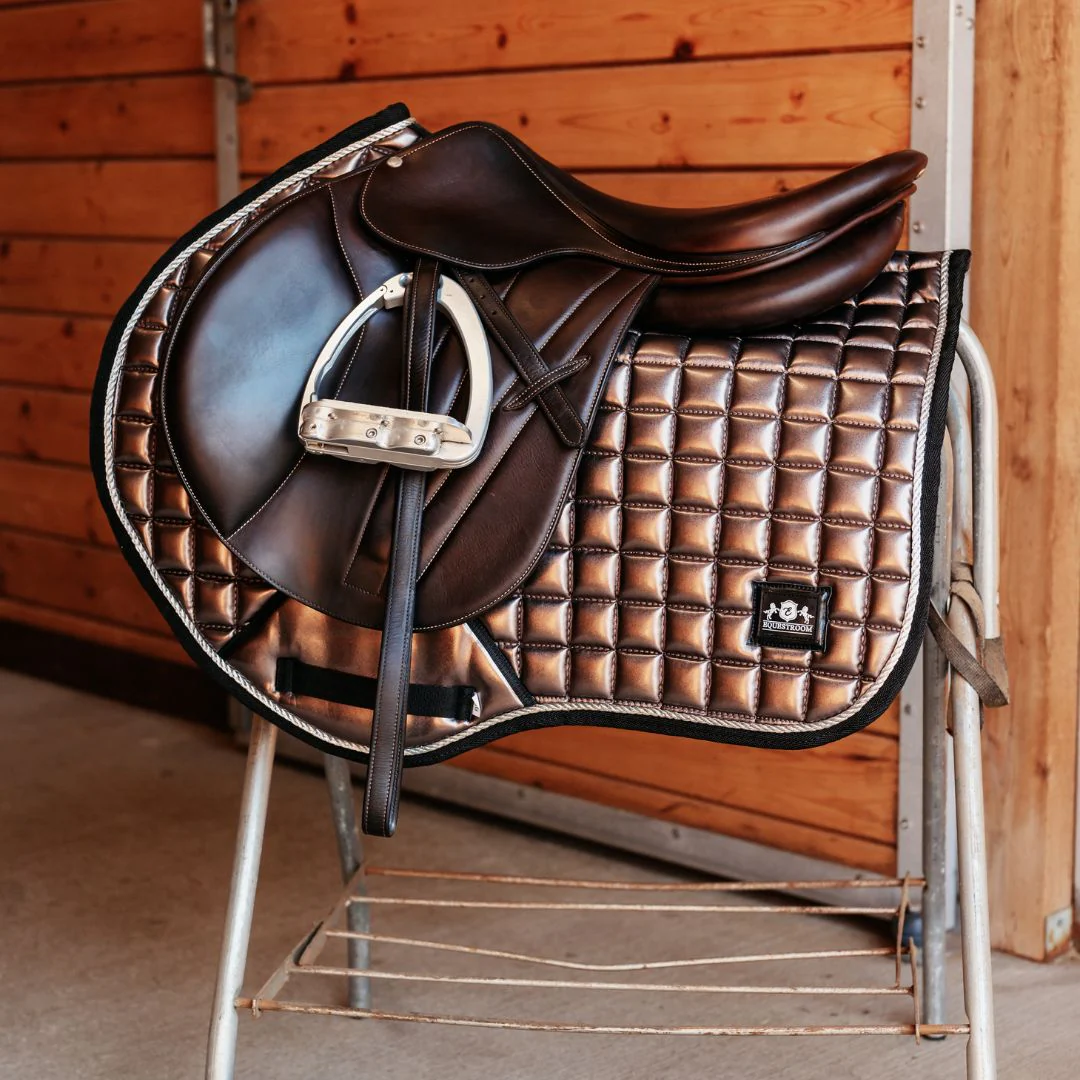 Spaceship Grey Saddle Pad - Image 6