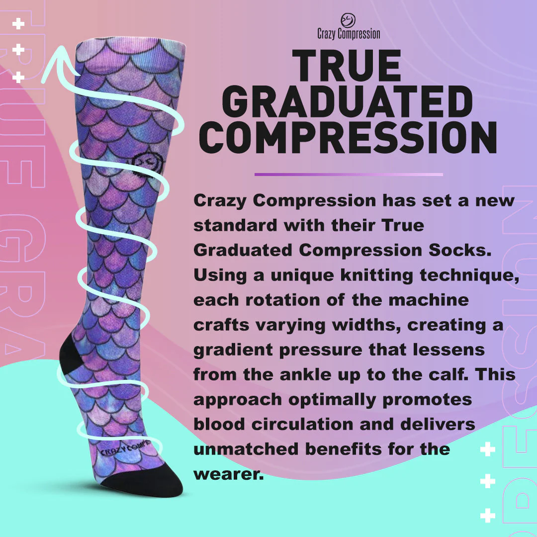Spring Stripes Compression Socks - Image 10