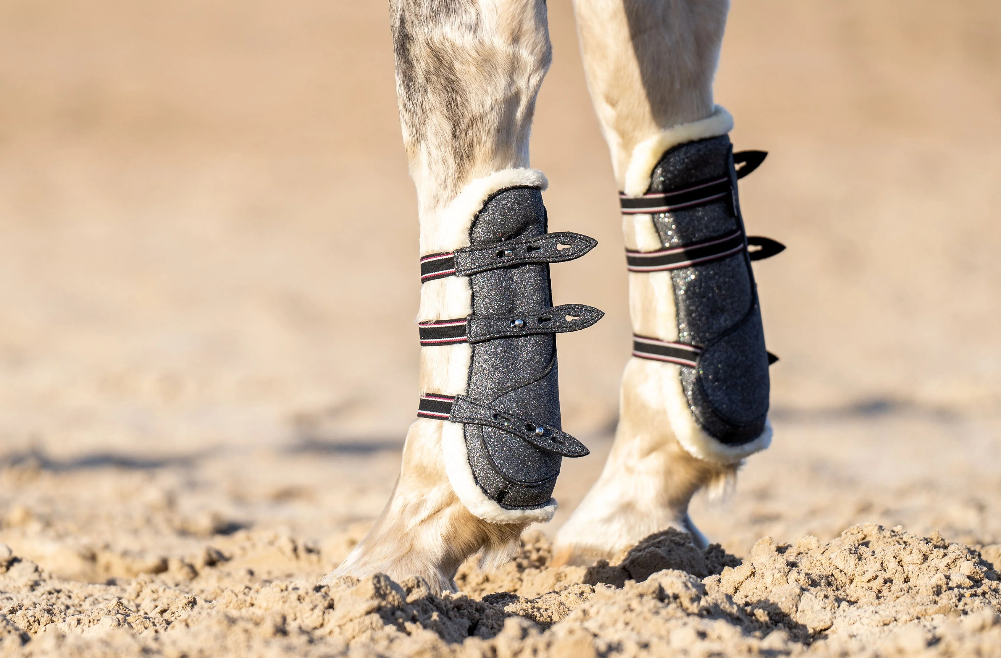 Stardust Grey Open Front Boots - Image 6