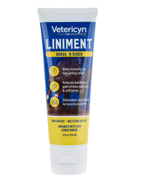 Vetericyn Horse & Rider Liniment 4 OZ