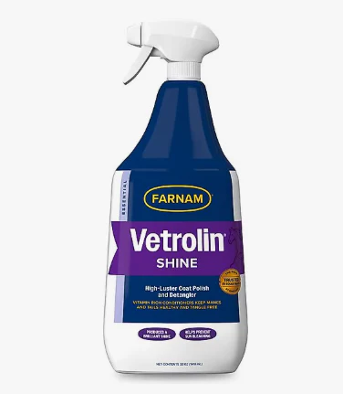 Vetrolin Shine High-Luster Dog & Horse Coat Polish & Conditioner