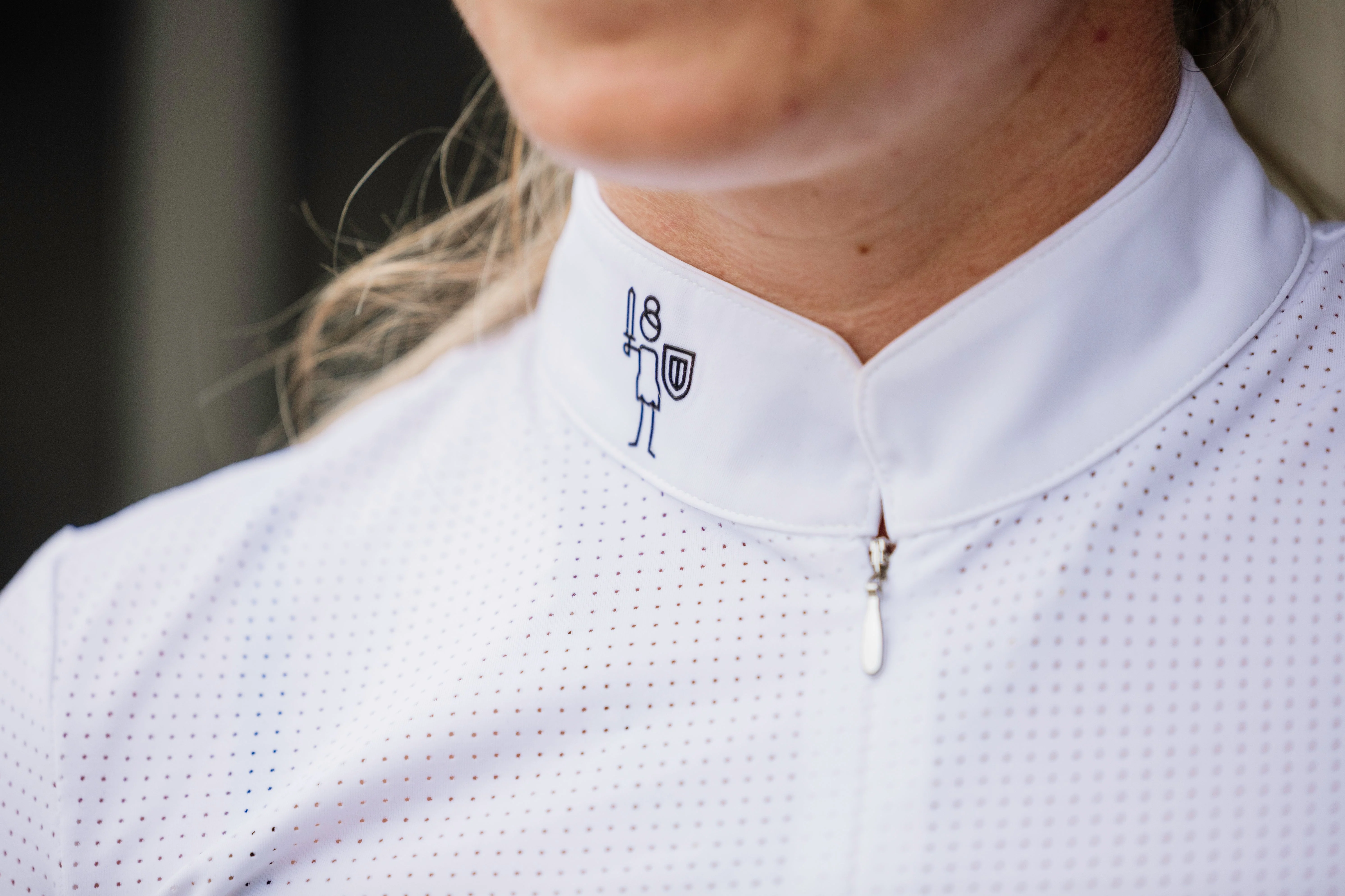 Warden Short Sleeve Show Shirt - White - Image 2