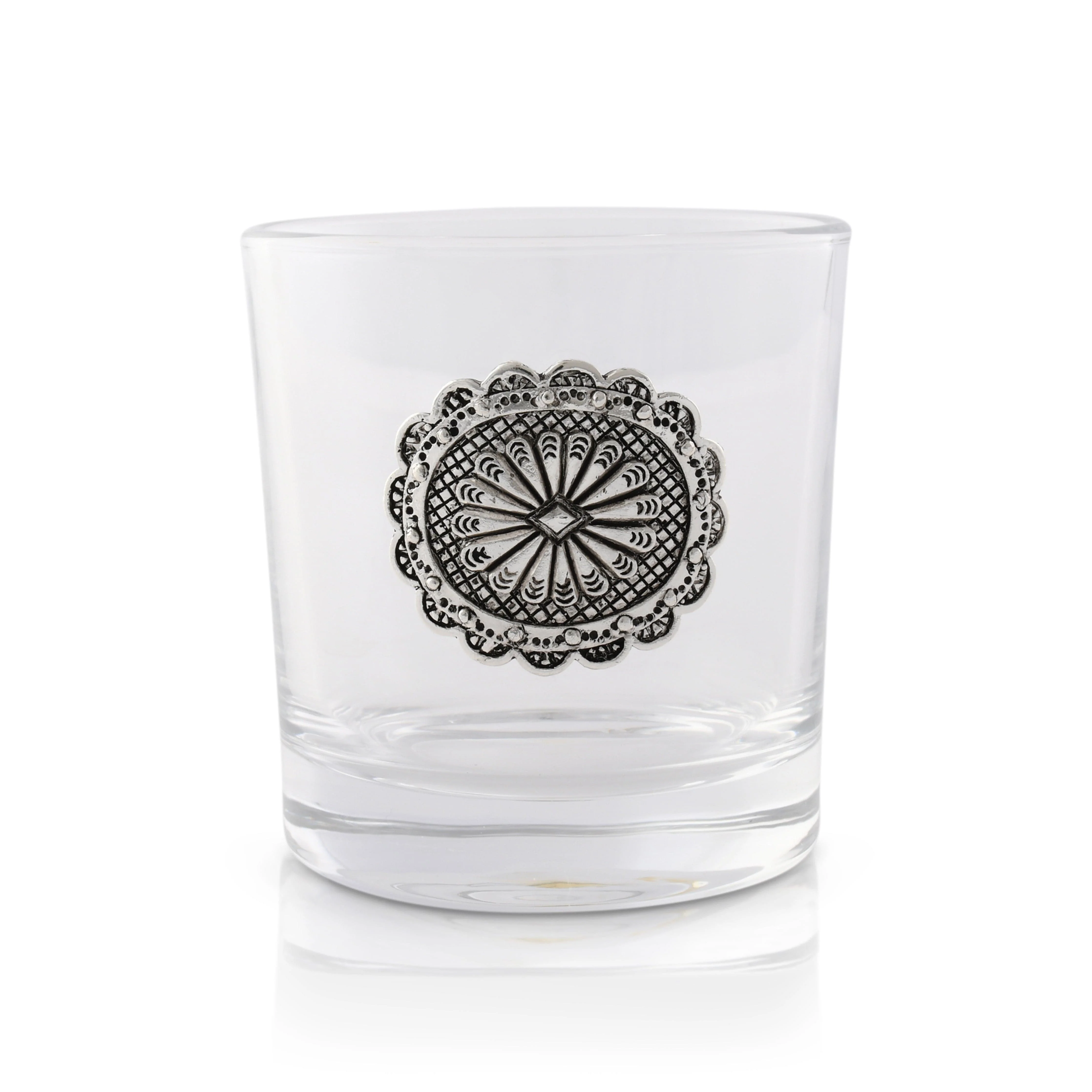 Western Concho Bar Glasses Set of 4 - Image 3