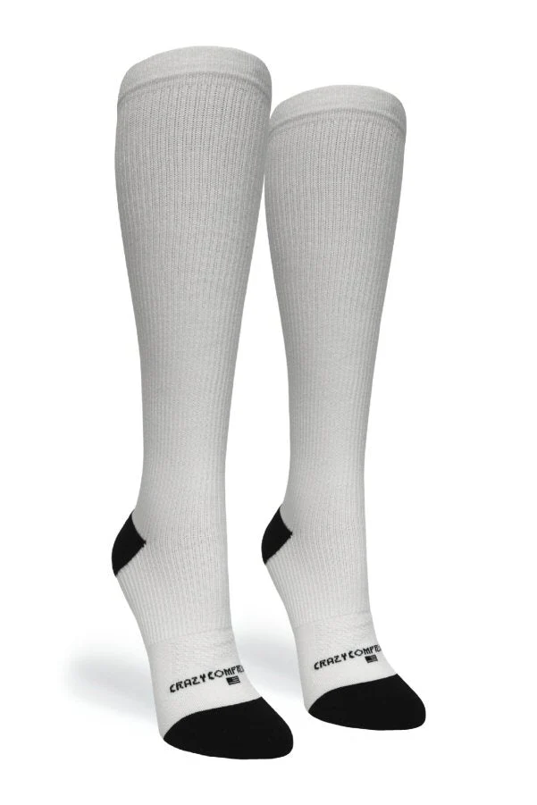 White Compression Socks - Image 4