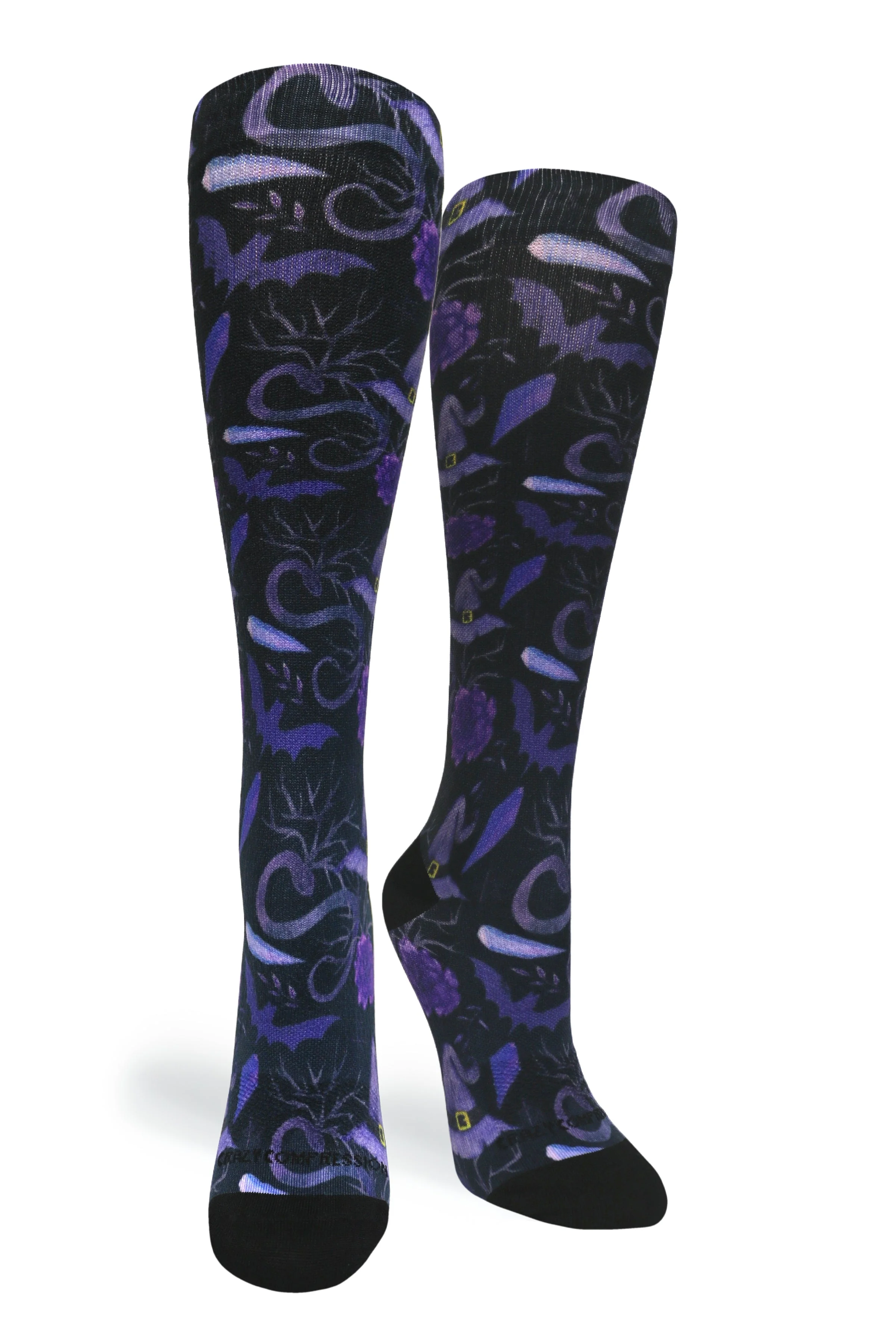 Wicked Purple Compression Socks