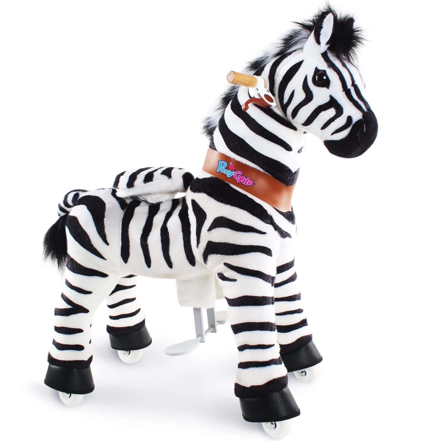 Zebra Ride-On Toy - Age 4–7